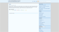 Desktop Screenshot of dronamraju.com