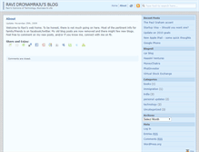 Tablet Screenshot of dronamraju.com
